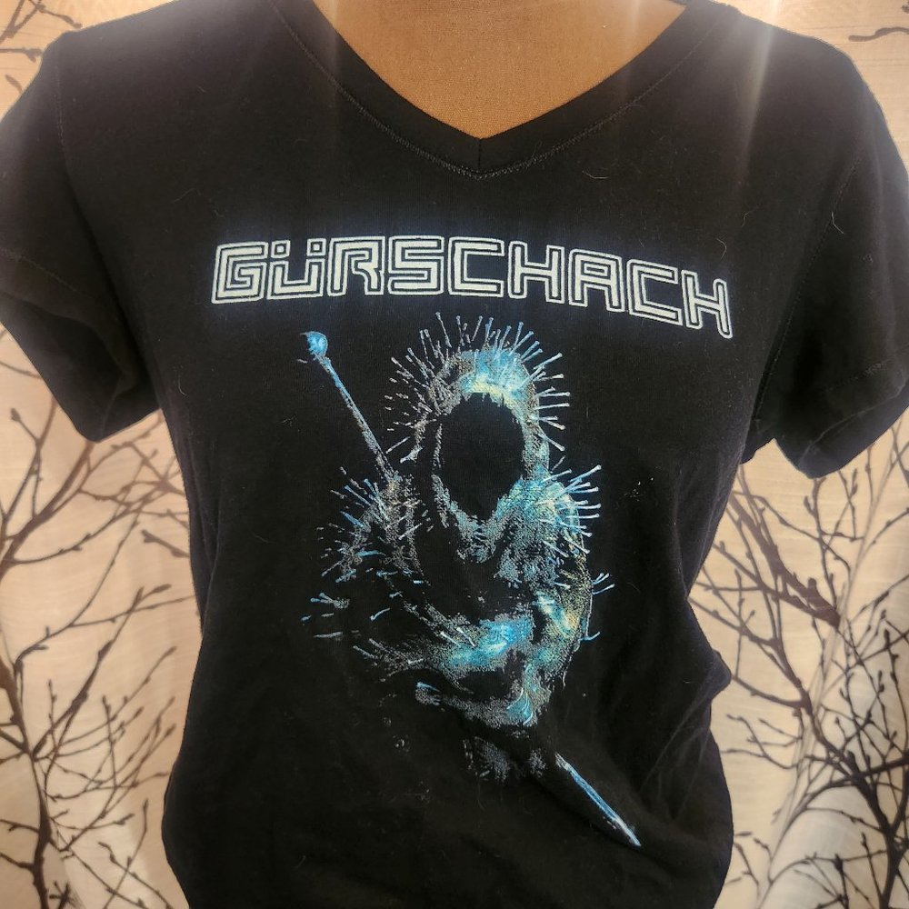 DONATED - Gurschach national US touring band women's v-neck tee